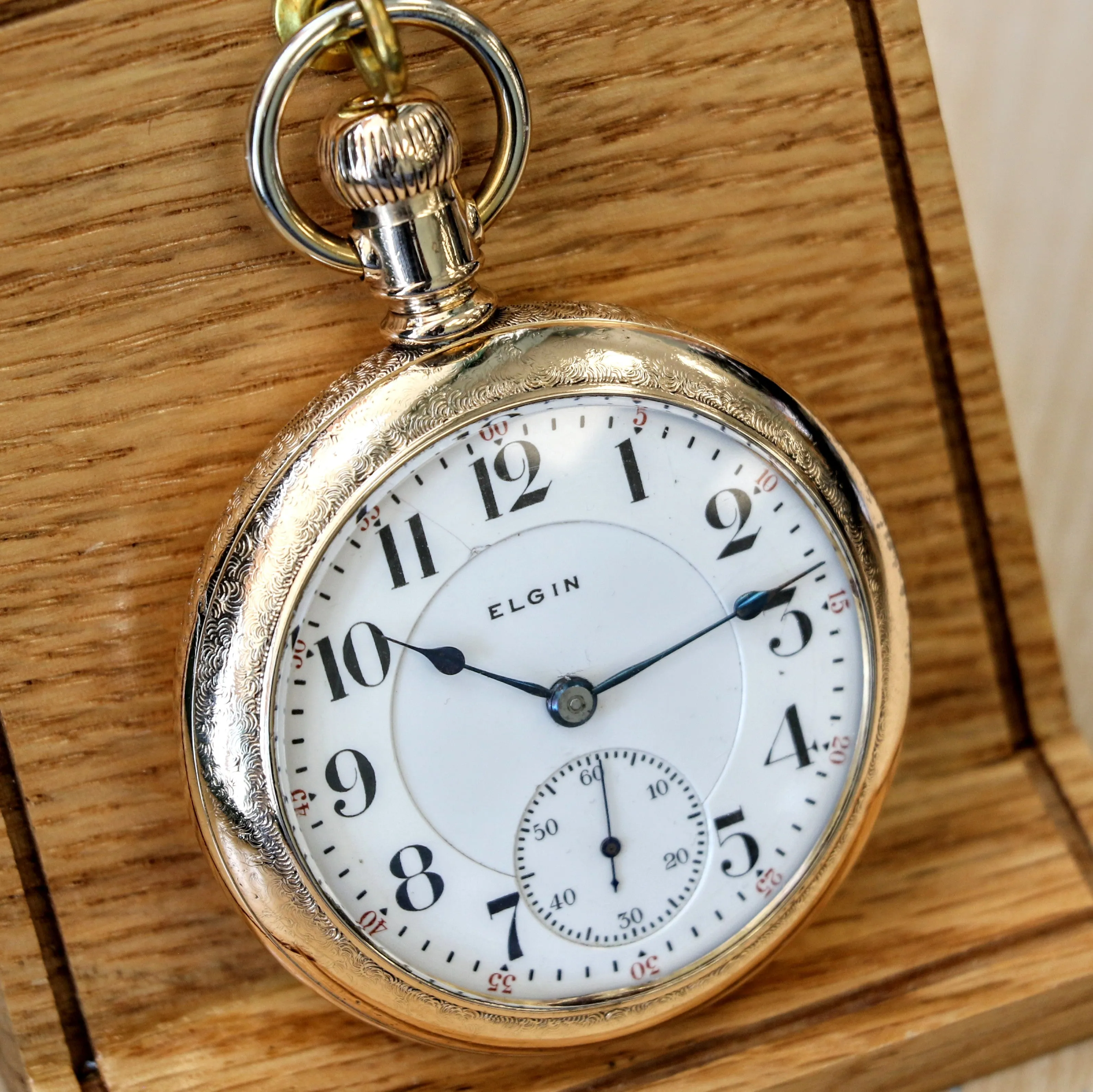 1904 ELGIN B.W. Raymond 18s Pocket Watch 19 Jewels Grade 240 1st Generation