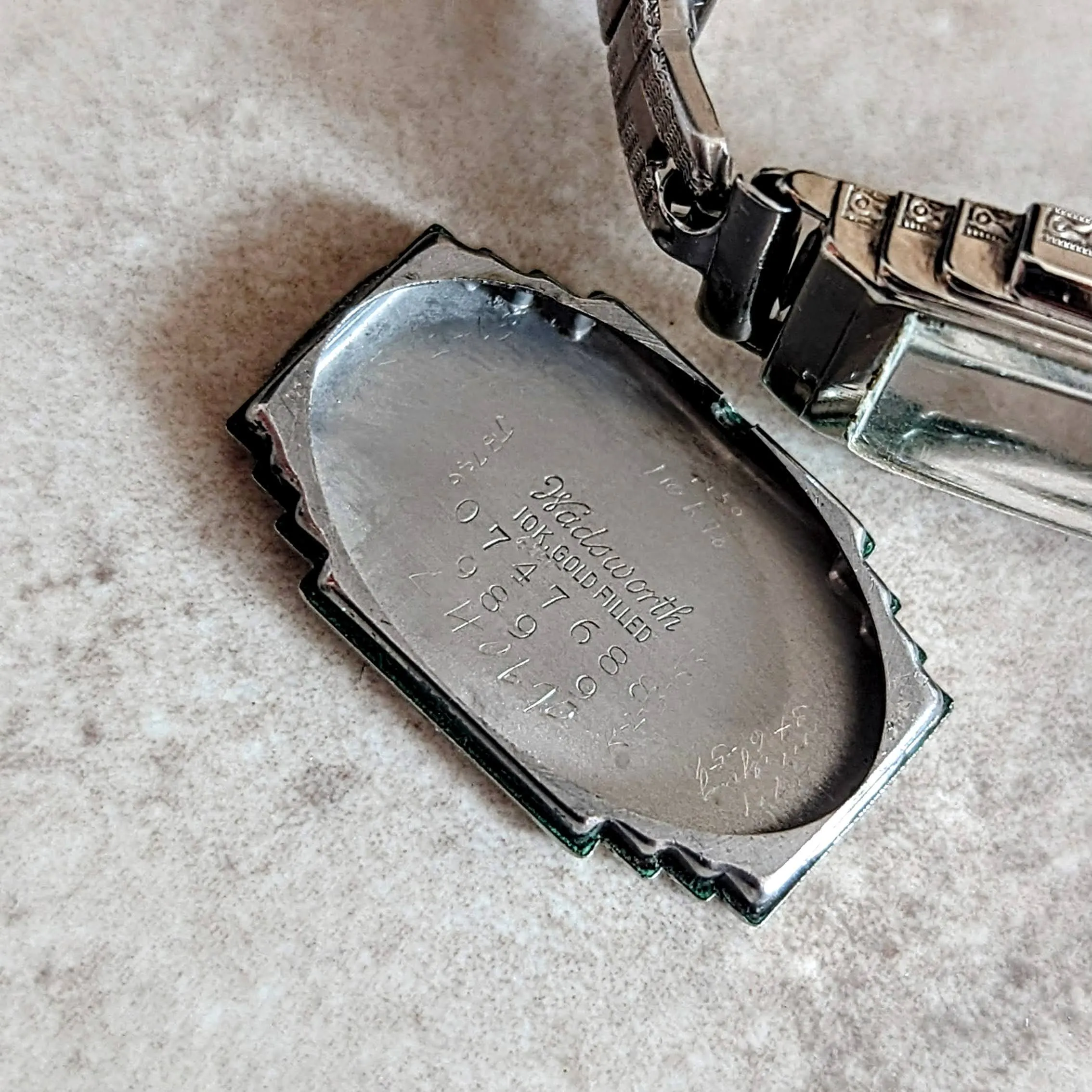 1933 HAMILTON Art Deco Ladies Wristwatch 17 Jewels Grade 989 Vintage Watch