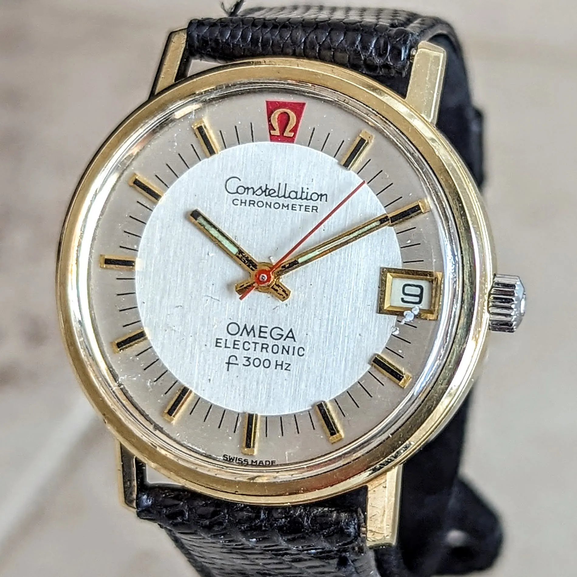1972 OMEGA Electronic f300Hz Chronometer Watch Cal. 1250 Tuning Fork Vintage Wristwatch