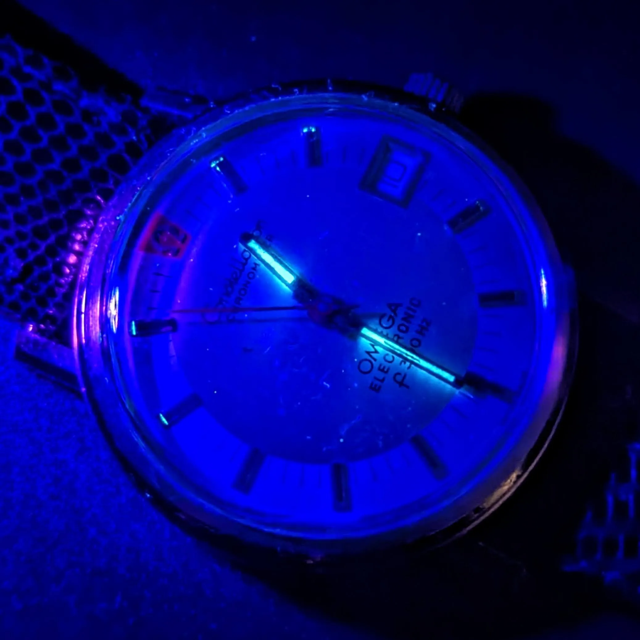 1972 OMEGA Electronic f300Hz Chronometer Watch Cal. 1250 Tuning Fork Vintage Wristwatch