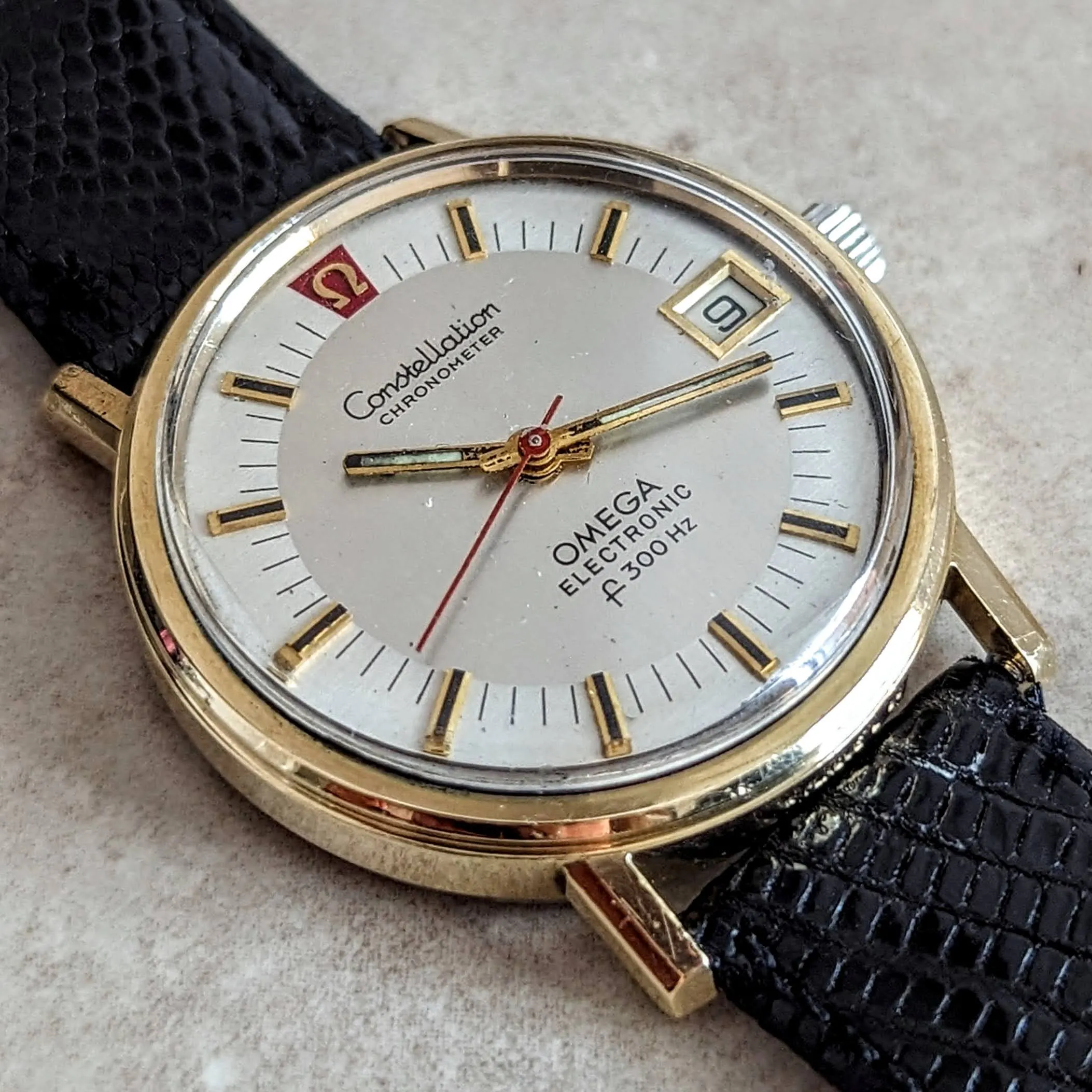 1972 OMEGA Electronic f300Hz Chronometer Watch Cal. 1250 Tuning Fork Vintage Wristwatch