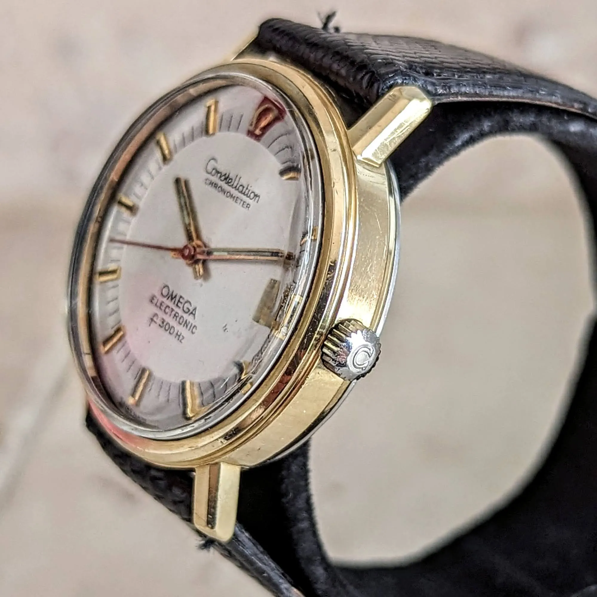 1972 OMEGA Electronic f300Hz Chronometer Watch Cal. 1250 Tuning Fork Vintage Wristwatch