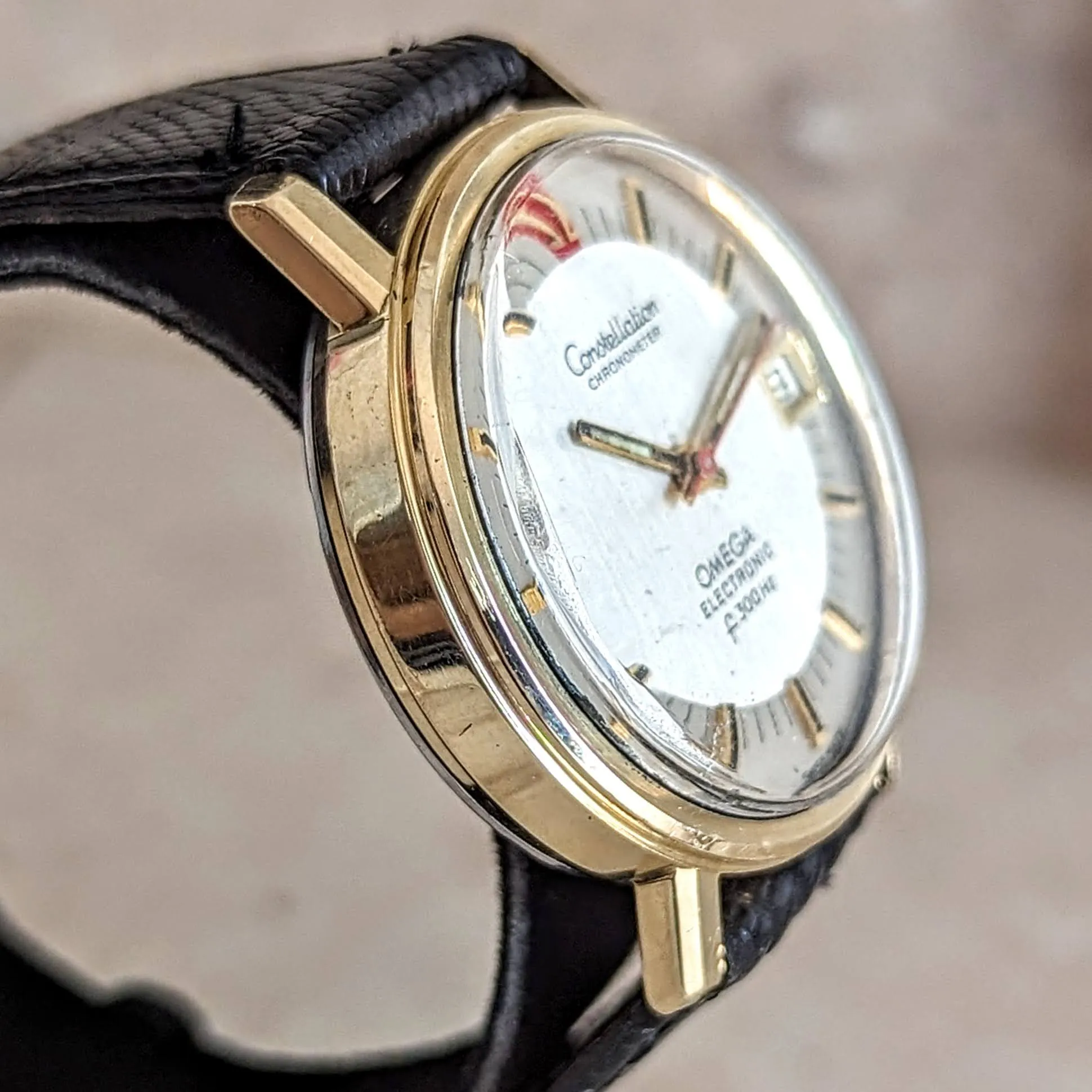 1972 OMEGA Electronic f300Hz Chronometer Watch Cal. 1250 Tuning Fork Vintage Wristwatch
