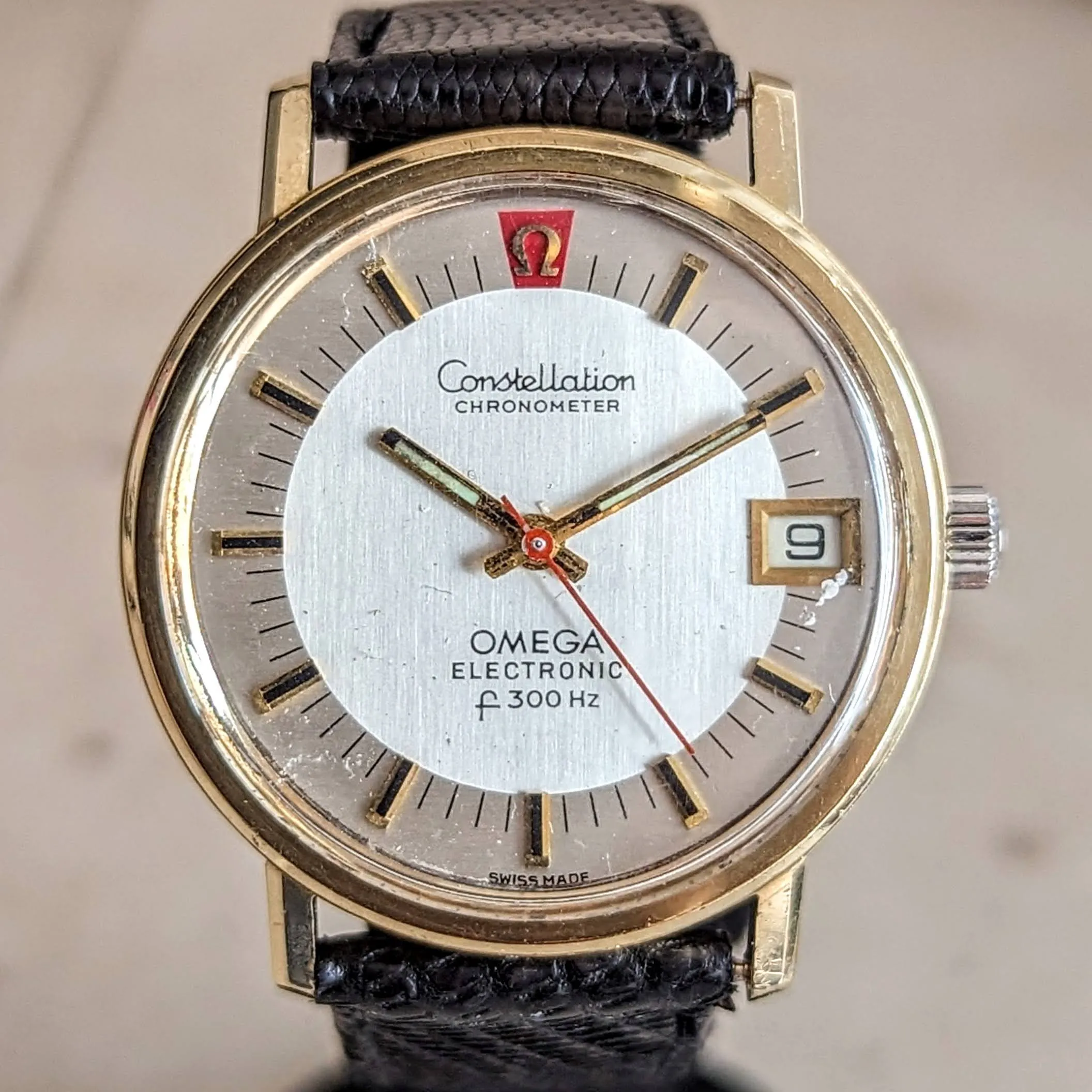1972 OMEGA Electronic f300Hz Chronometer Watch Cal. 1250 Tuning Fork Vintage Wristwatch