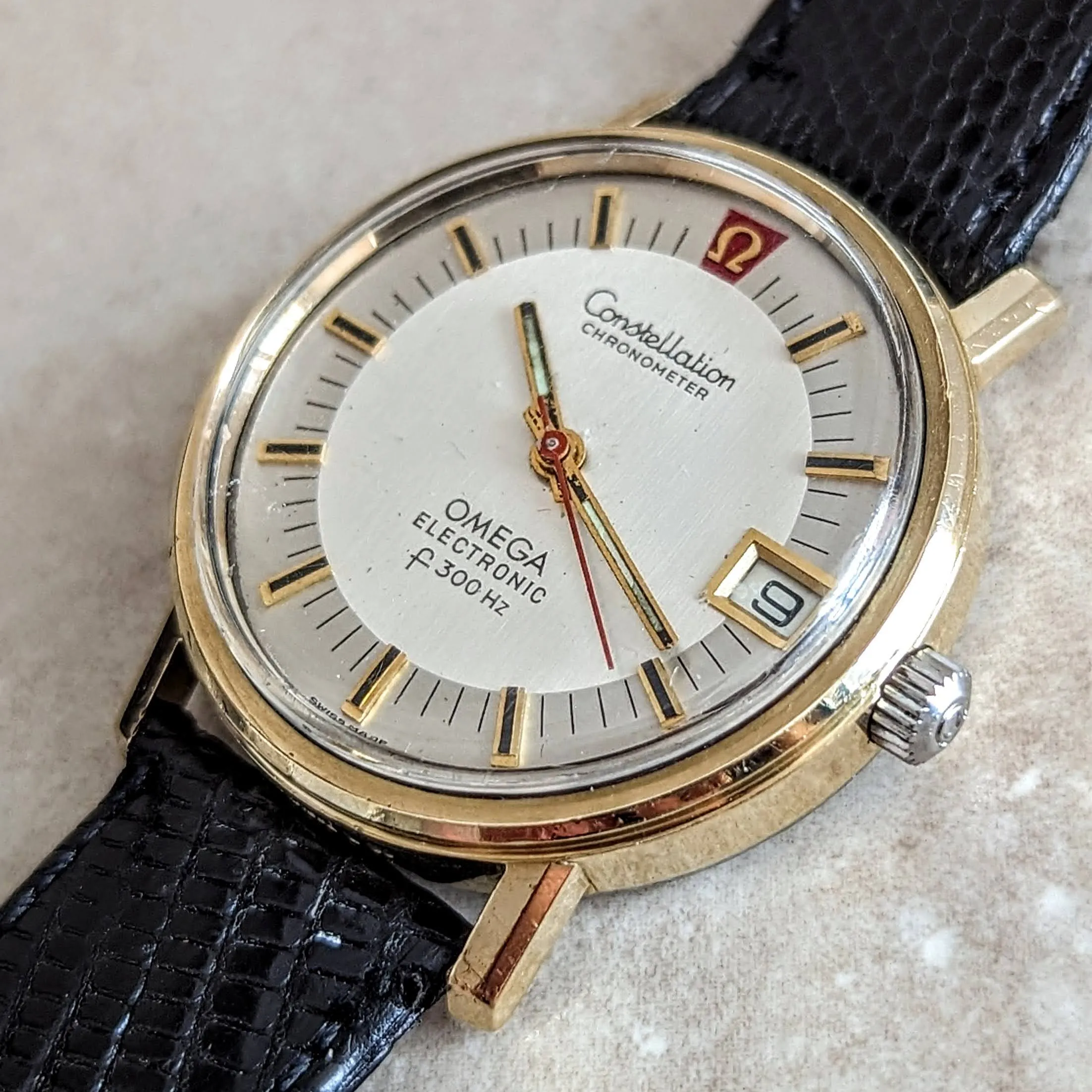 1972 OMEGA Electronic f300Hz Chronometer Watch Cal. 1250 Tuning Fork Vintage Wristwatch