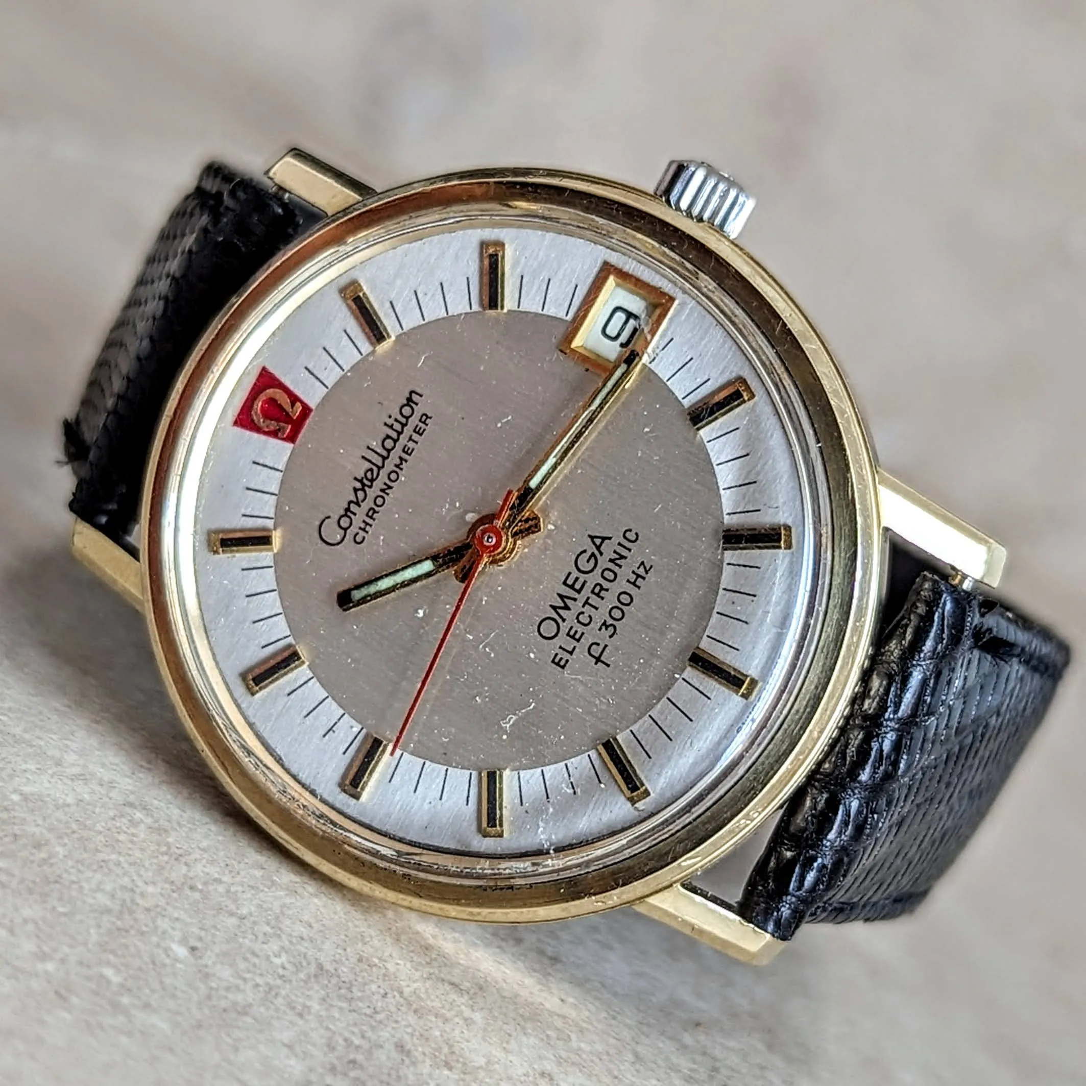 1972 OMEGA Electronic f300Hz Chronometer Watch Cal. 1250 Tuning Fork Vintage Wristwatch
