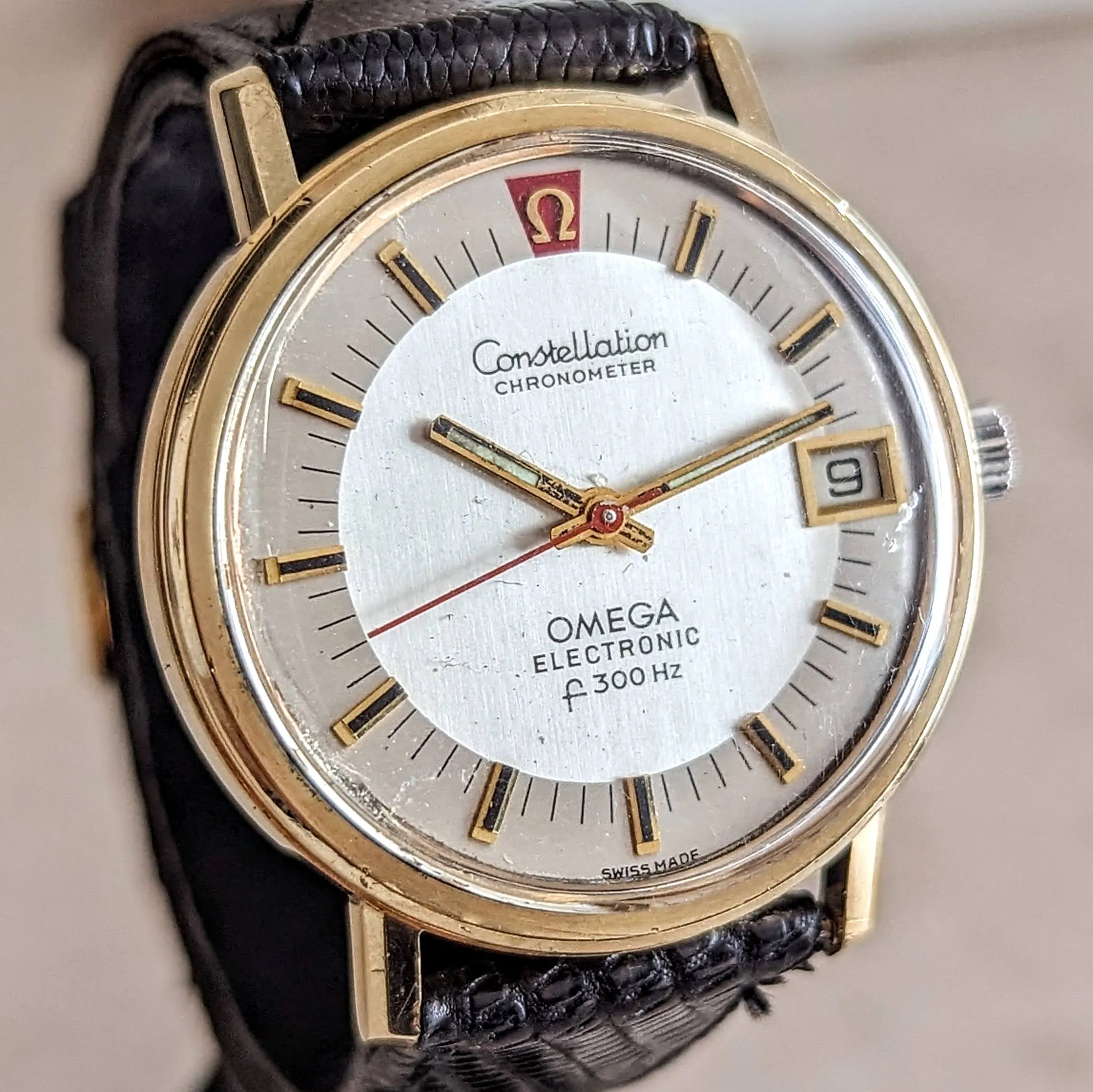 1972 OMEGA Electronic f300Hz Chronometer Watch Cal. 1250 Tuning Fork Vintage Wristwatch
