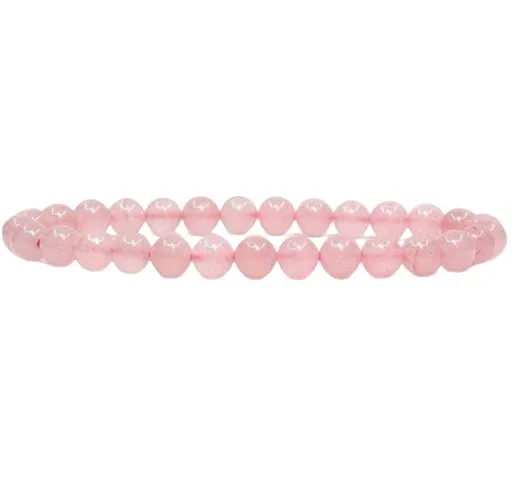 4MM Rose Quartz Bracelet for Love