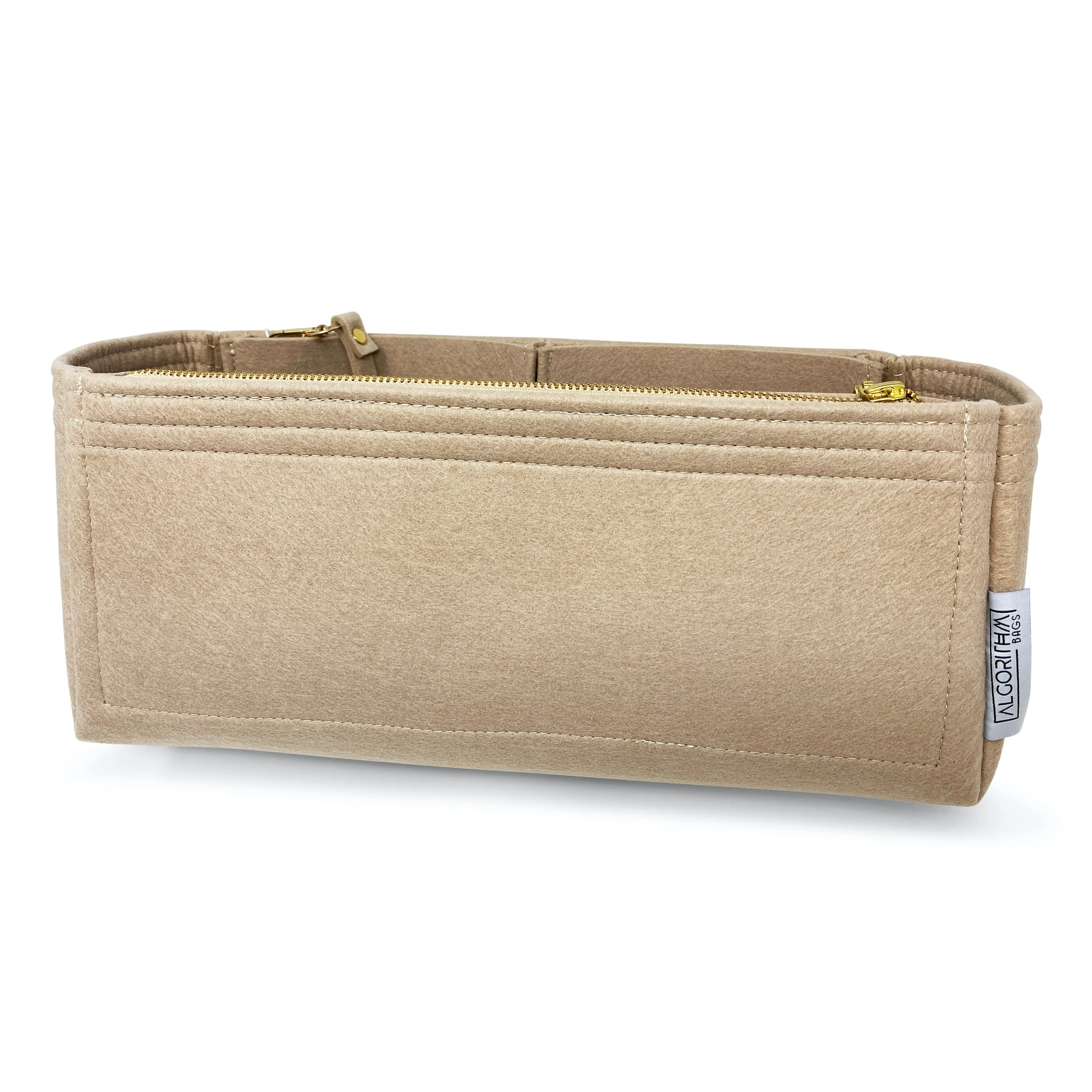 AlgorithmBags® for LV Graceful PM Purse Organizer, Tan Beige, 3mm Felt