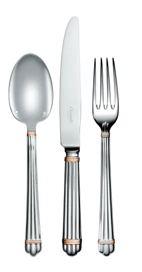 Aria Silver plated- Gold Accent Table spoon