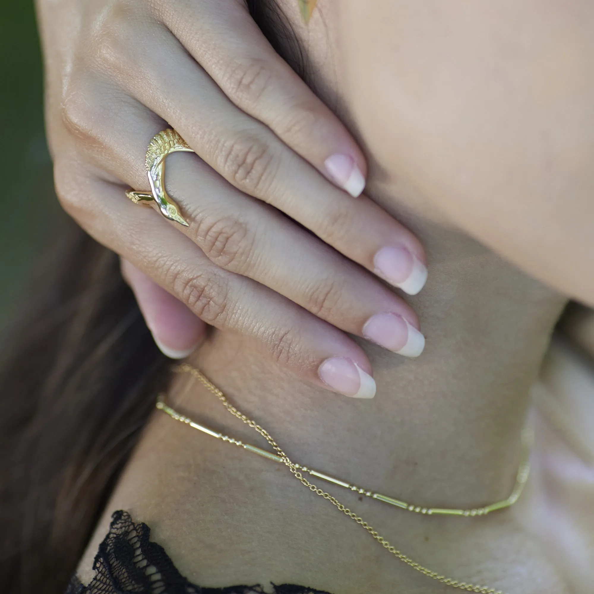 Bamboo Chain Choker