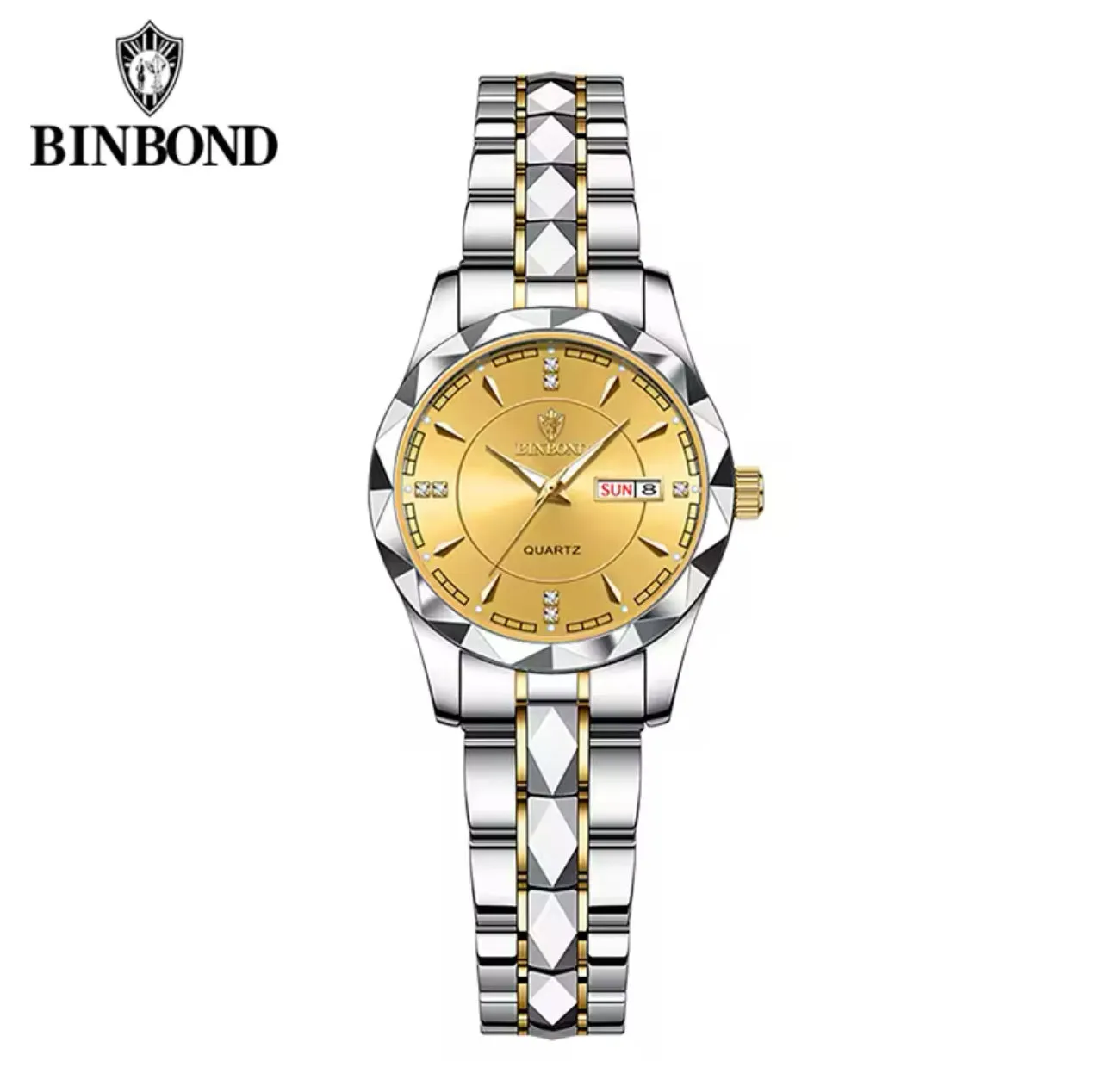 BINBOND B5552 New Luxury Brand Quartz Womens 536351