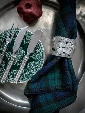 Birch Bark Napkin Ring Set