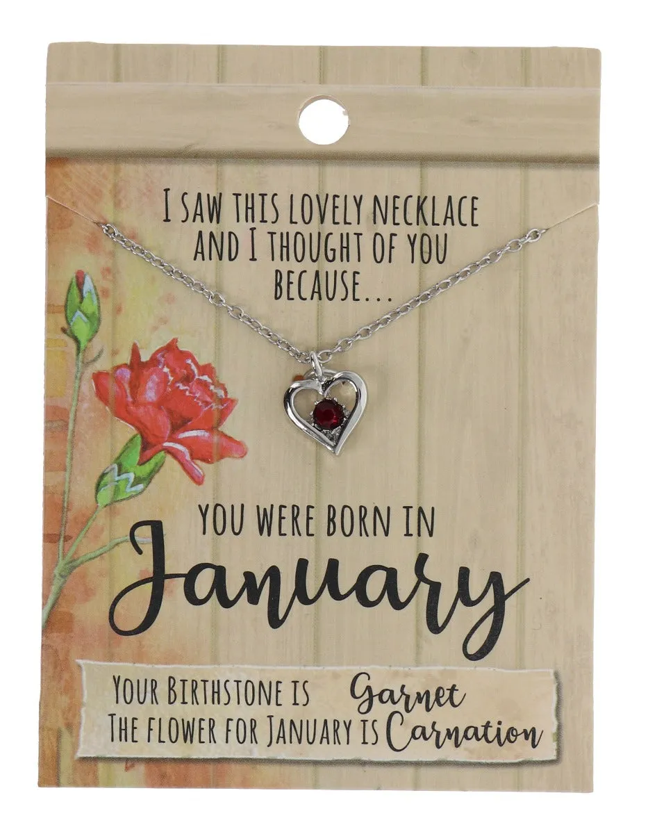 Birthstone Necklaces