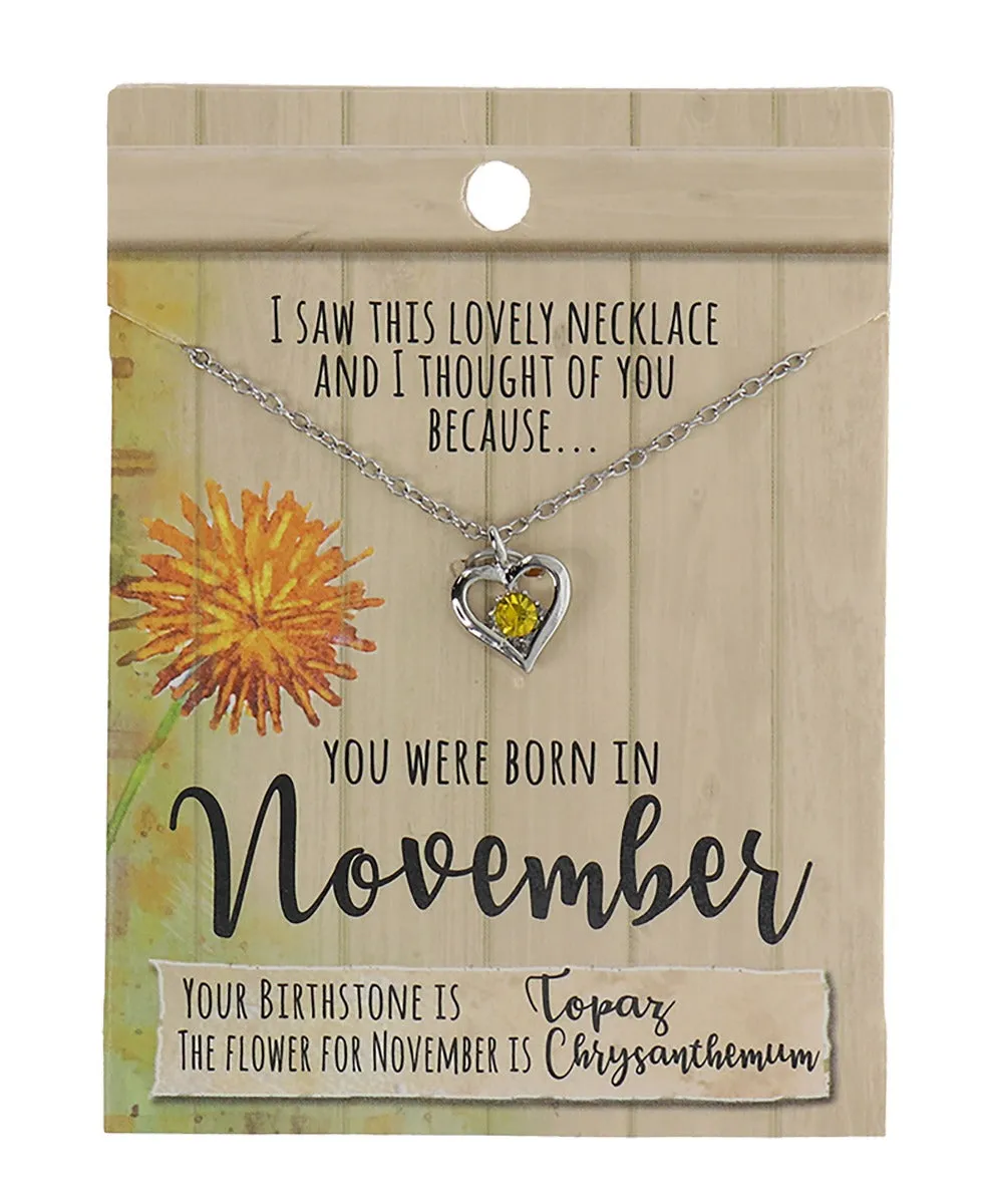 Birthstone Necklaces