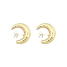 Bold Cuff Earrings - Gold