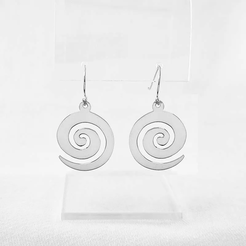 Bold Spiral Earrings