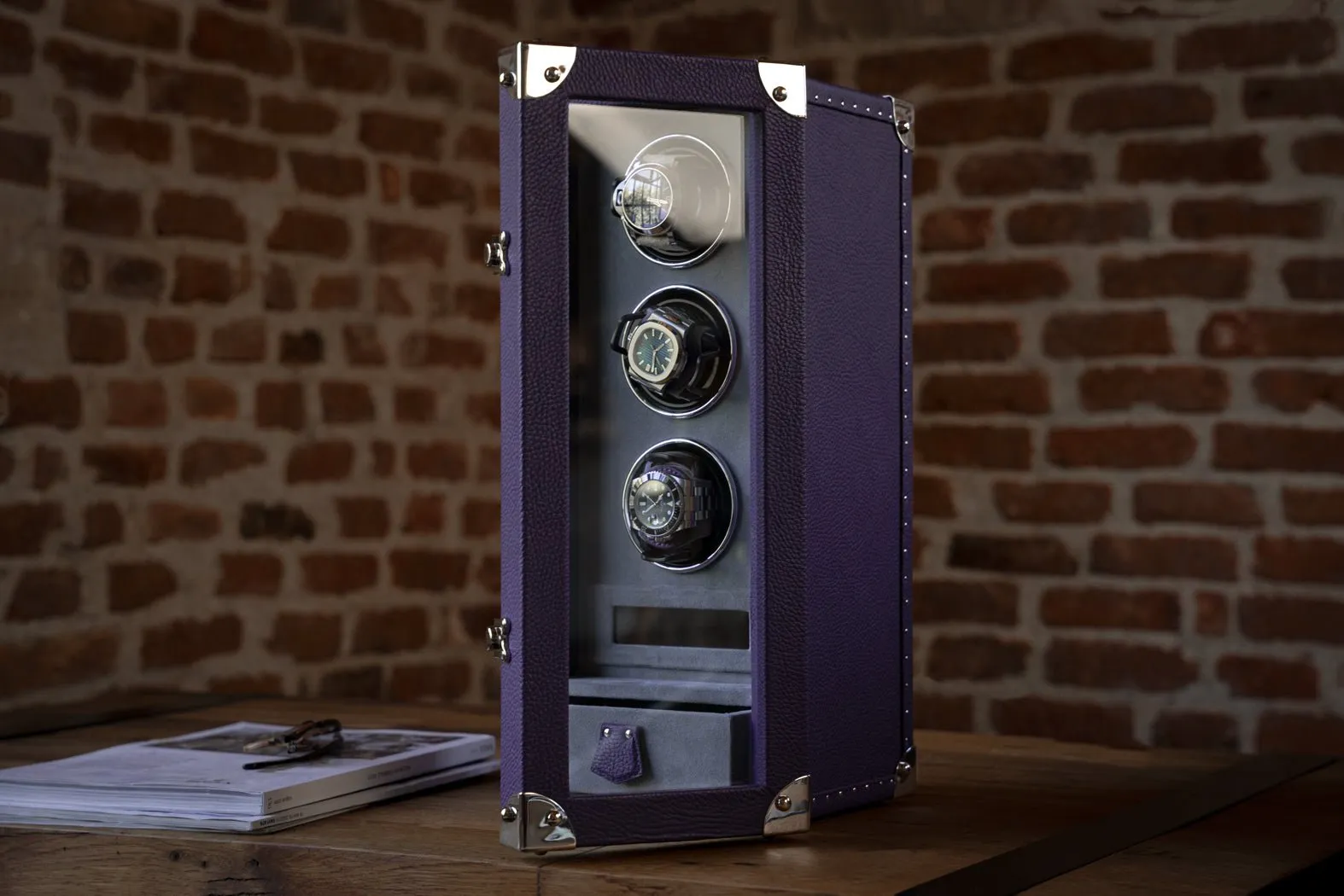 Bosphorus Watch Winder - Togo Purple