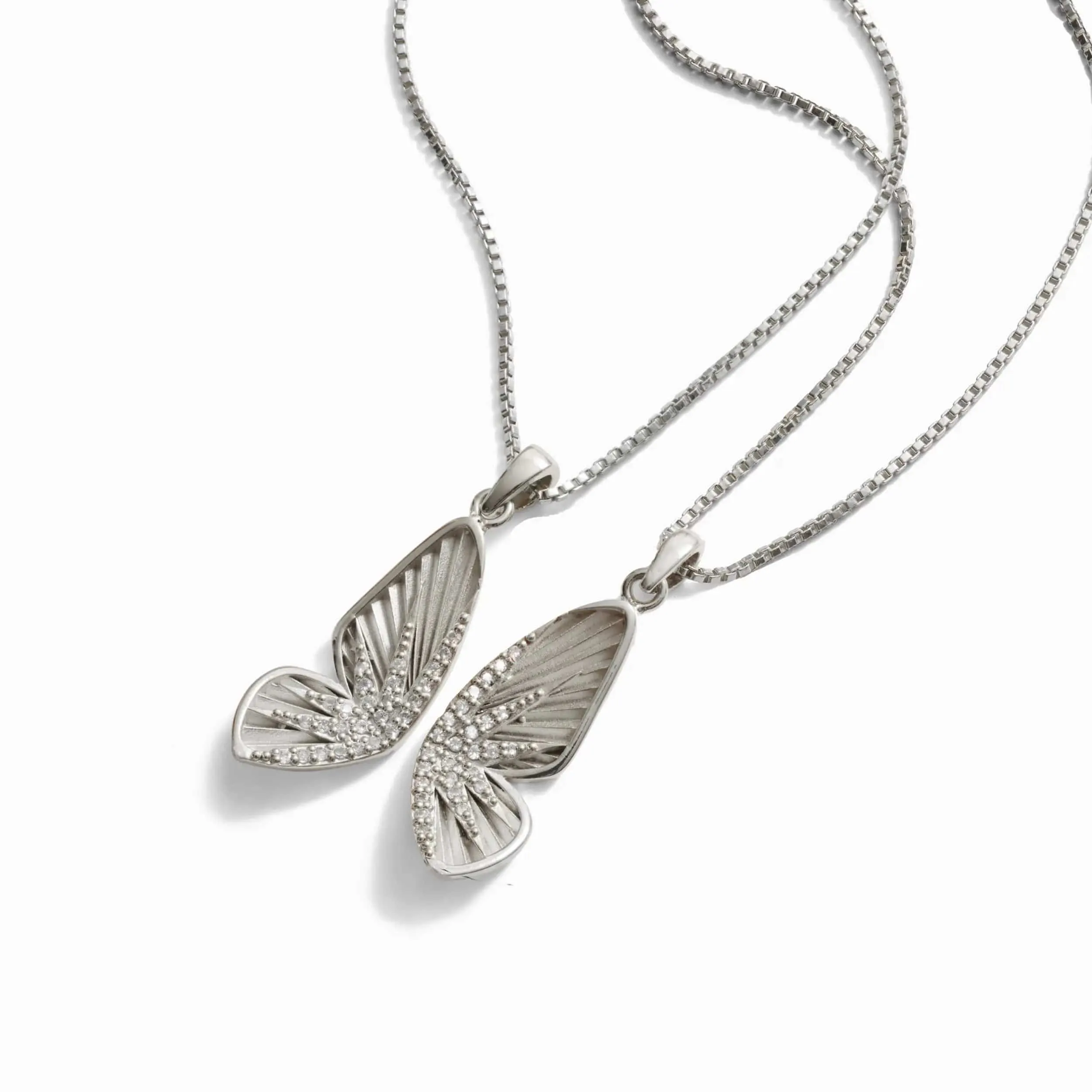 Butterfly Wing Necklace Set