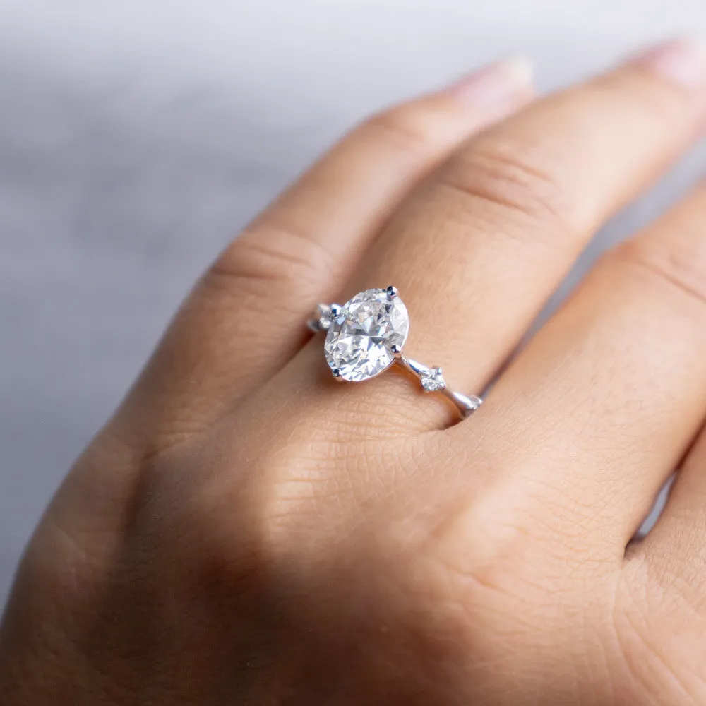 Catalina ~  Oval Cut Ring