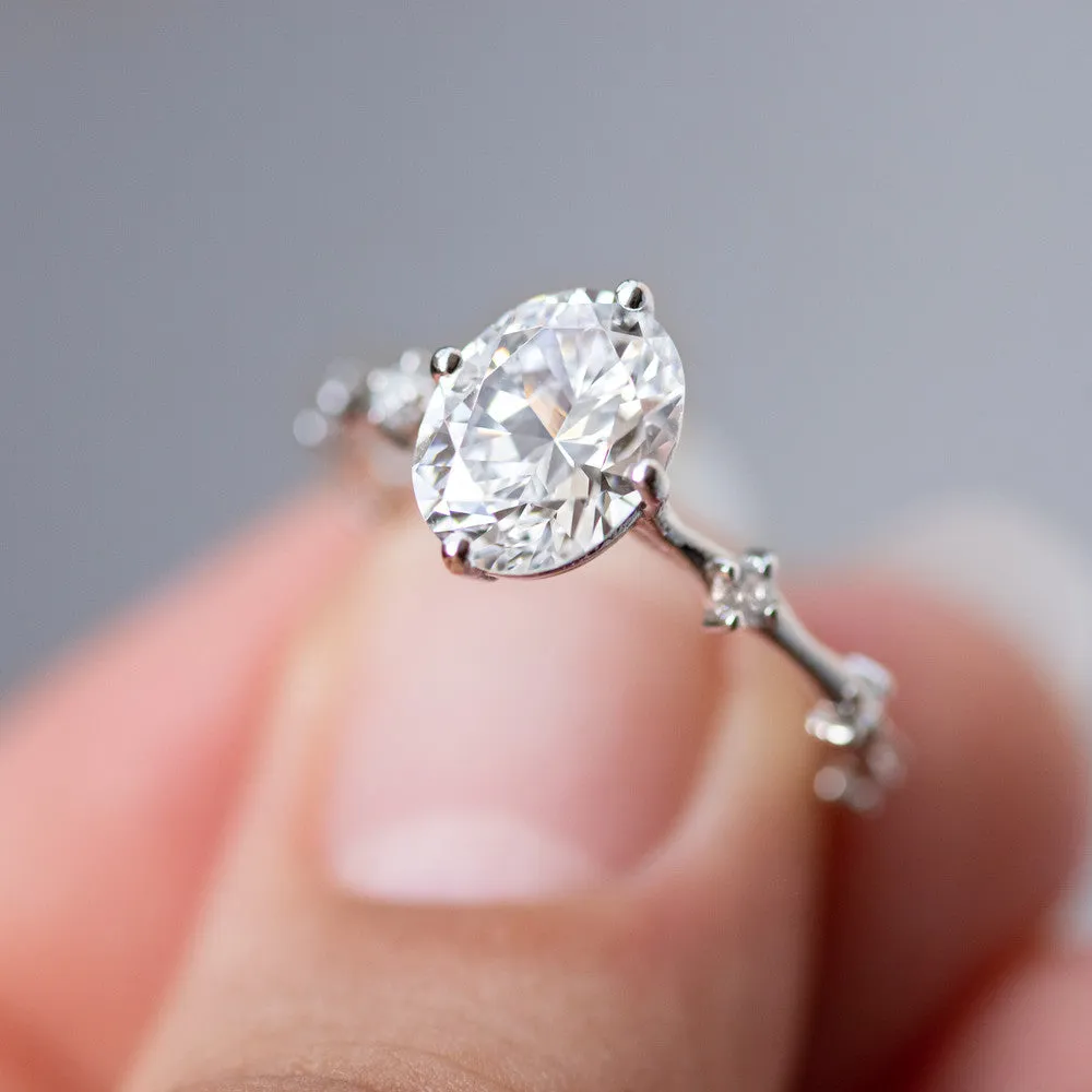 Catalina ~  Oval Cut Ring