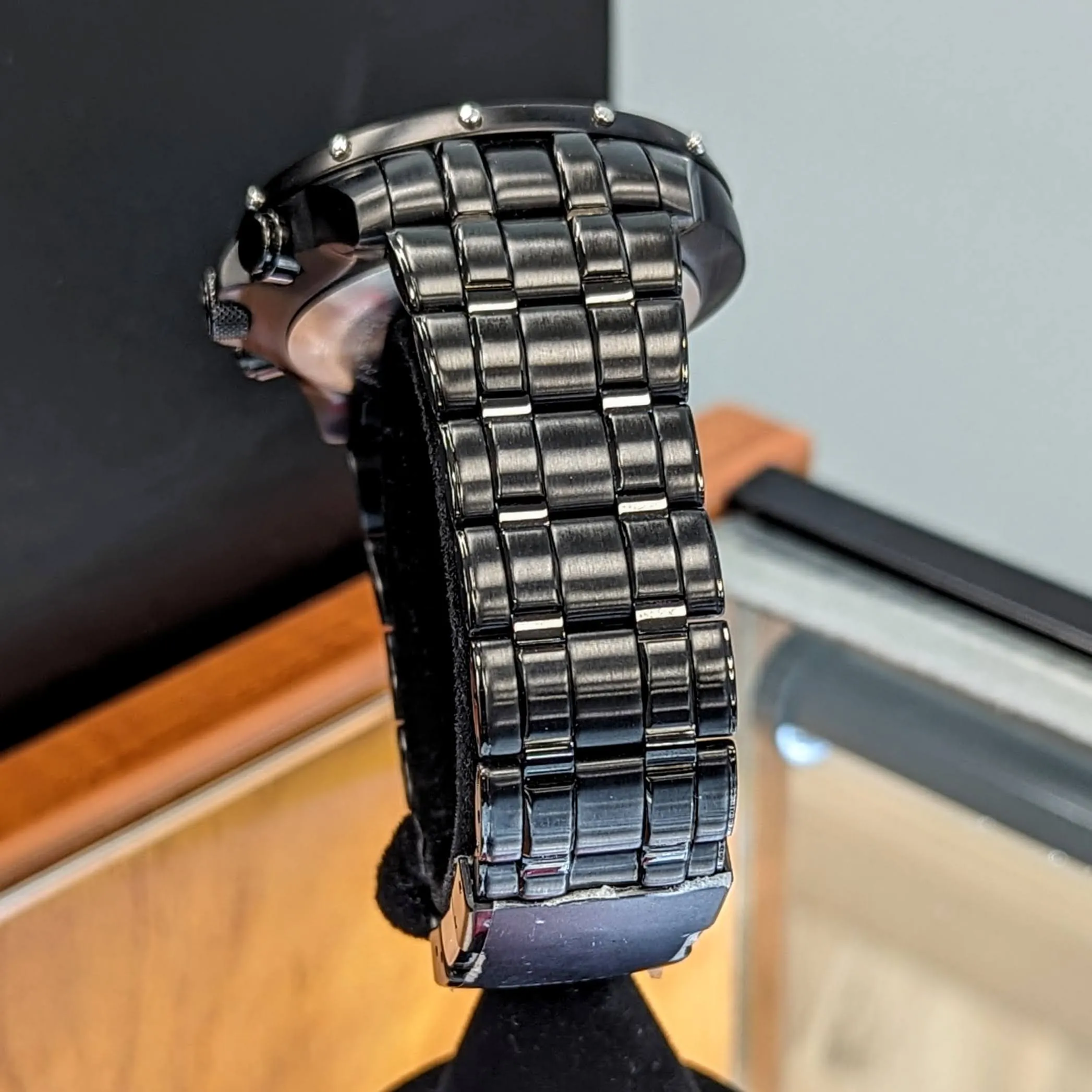 CITIZEN Promaster Skyhawk A-T Wristwatch Radio Controlled Eco-Drive “Black Eagle” JY0005-50E