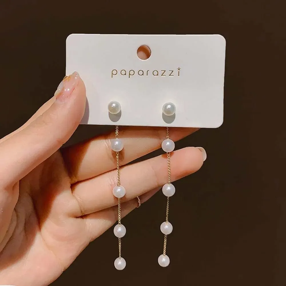 Classy Pearl Drop Earrings