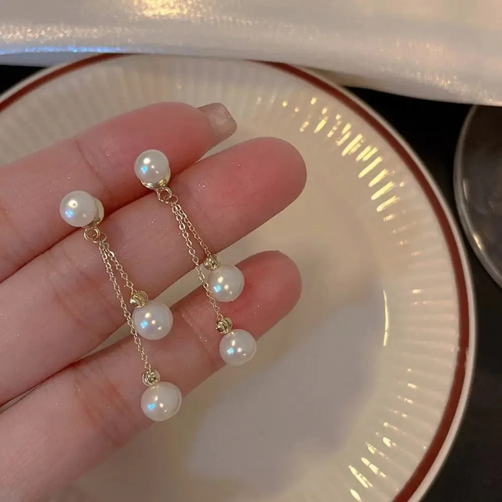 Classy Pearl Drop Earrings