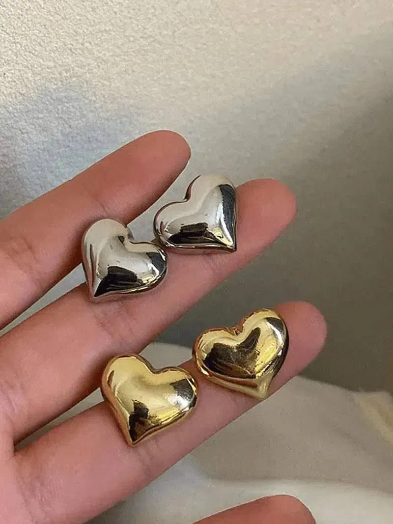 Cuore – Chunky design – Heart earrings