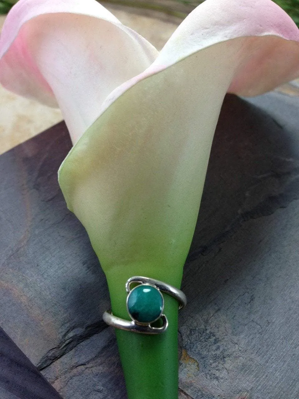 Delicate Turquoise Ring