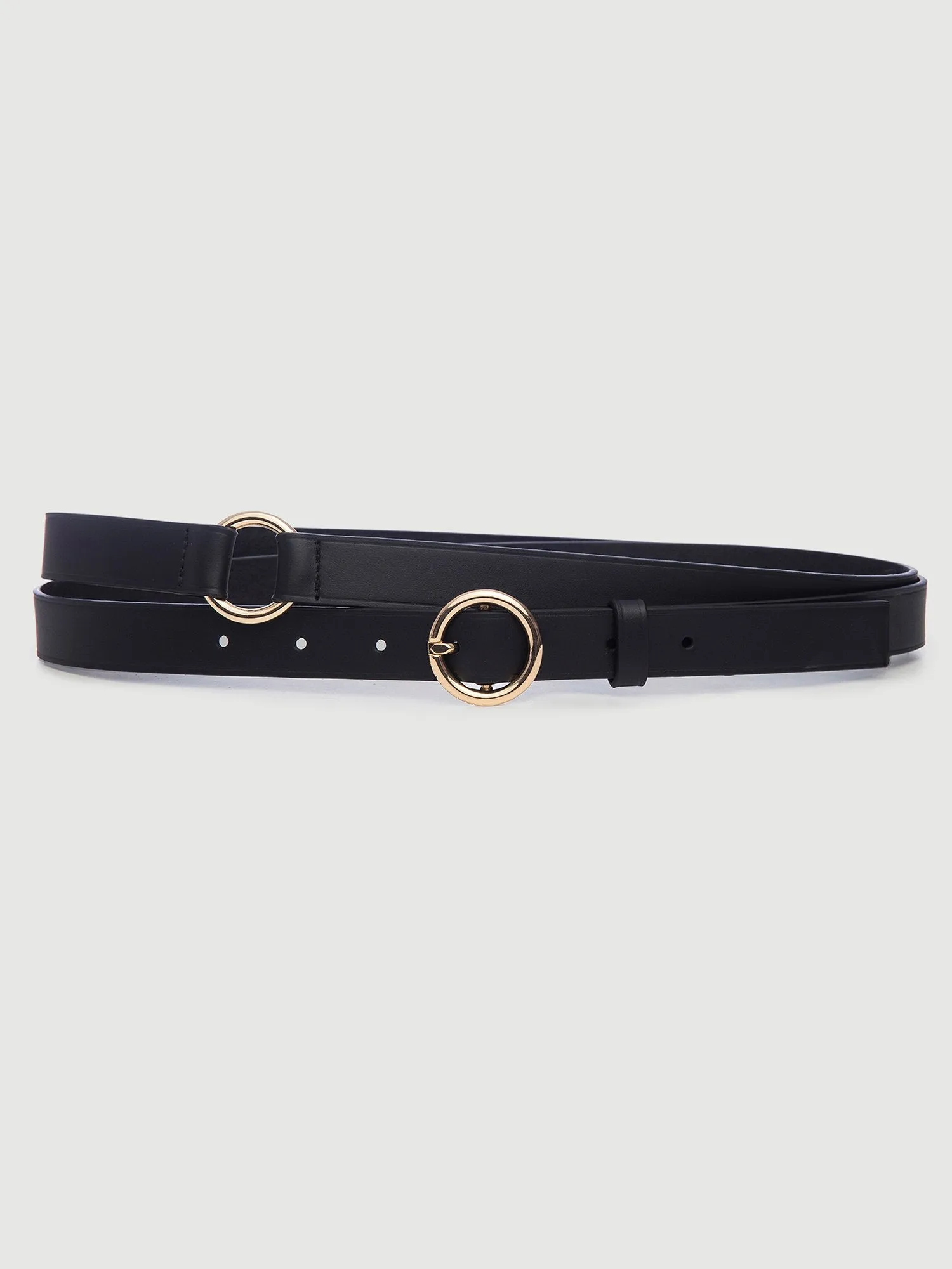Double Wrap Belt Noir