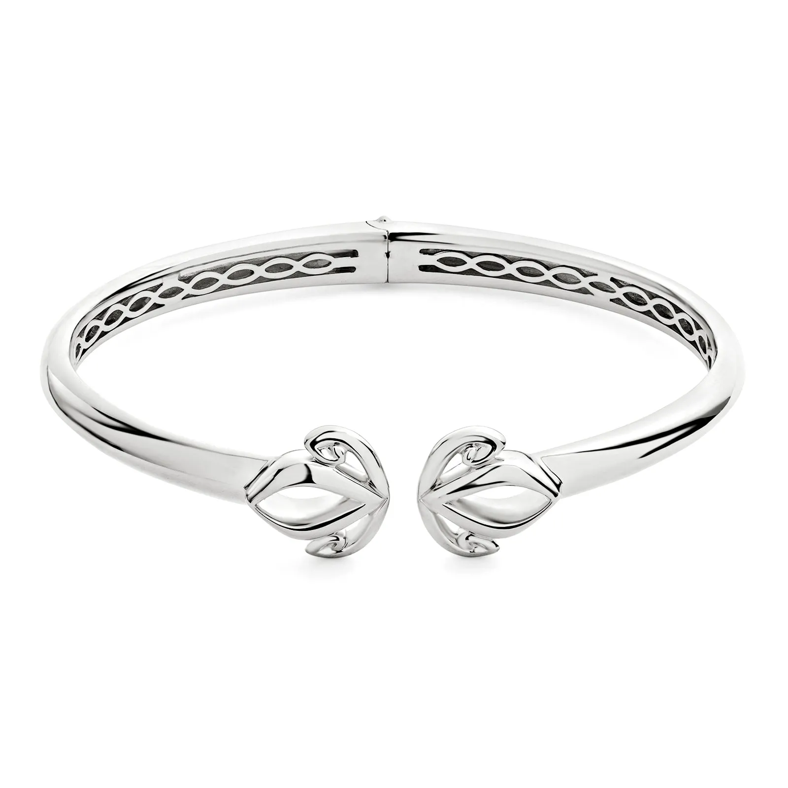 Duet Marquise Cuff 13mm - Sterling Silver