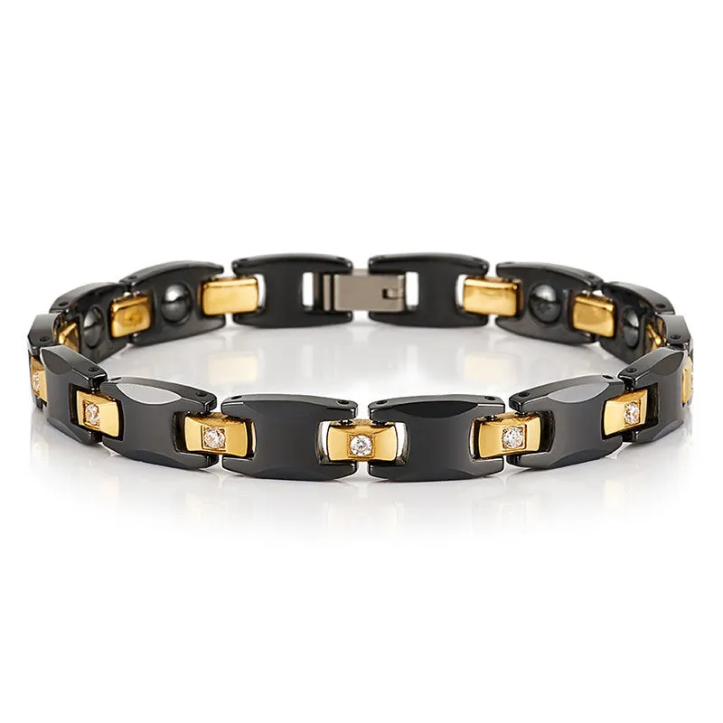 Engraved Energy Magnets Matching Bracelets