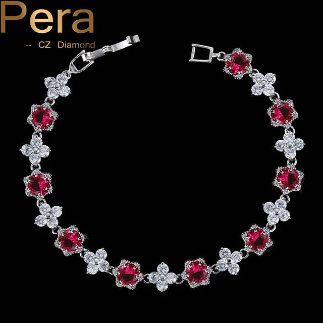 Fashion Female Jewelry Star Shape Light Blue Austrian Crystal Stone Sterling Silver Bracelets For Women Christmas Gift