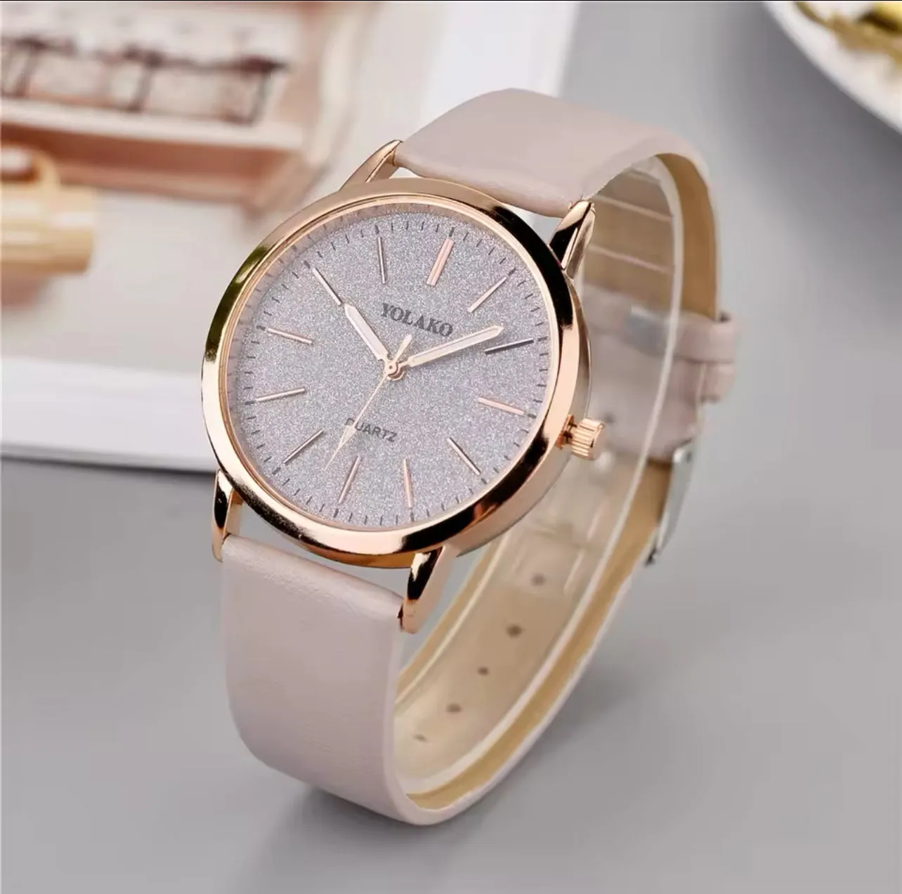 Fashion Women Leather Quartz watch 324434