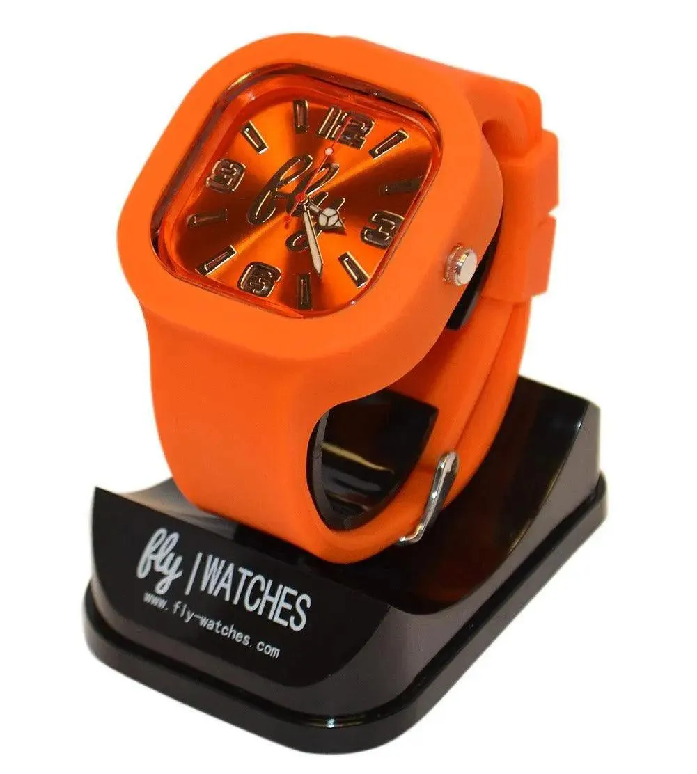 Fly Orgasmic Orange LED Watch