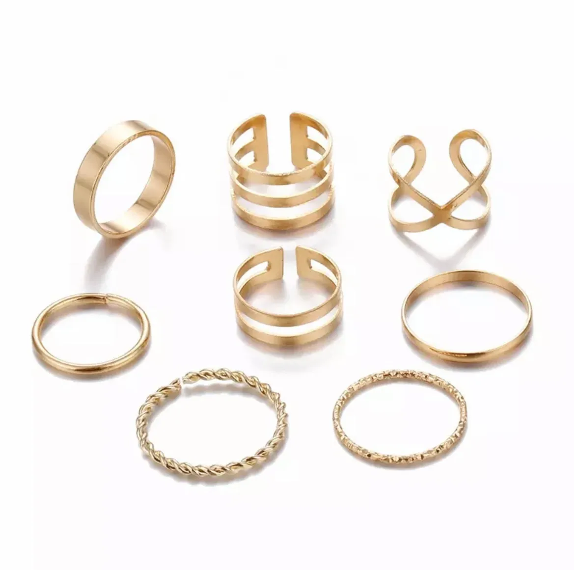 Gold Midi Rings