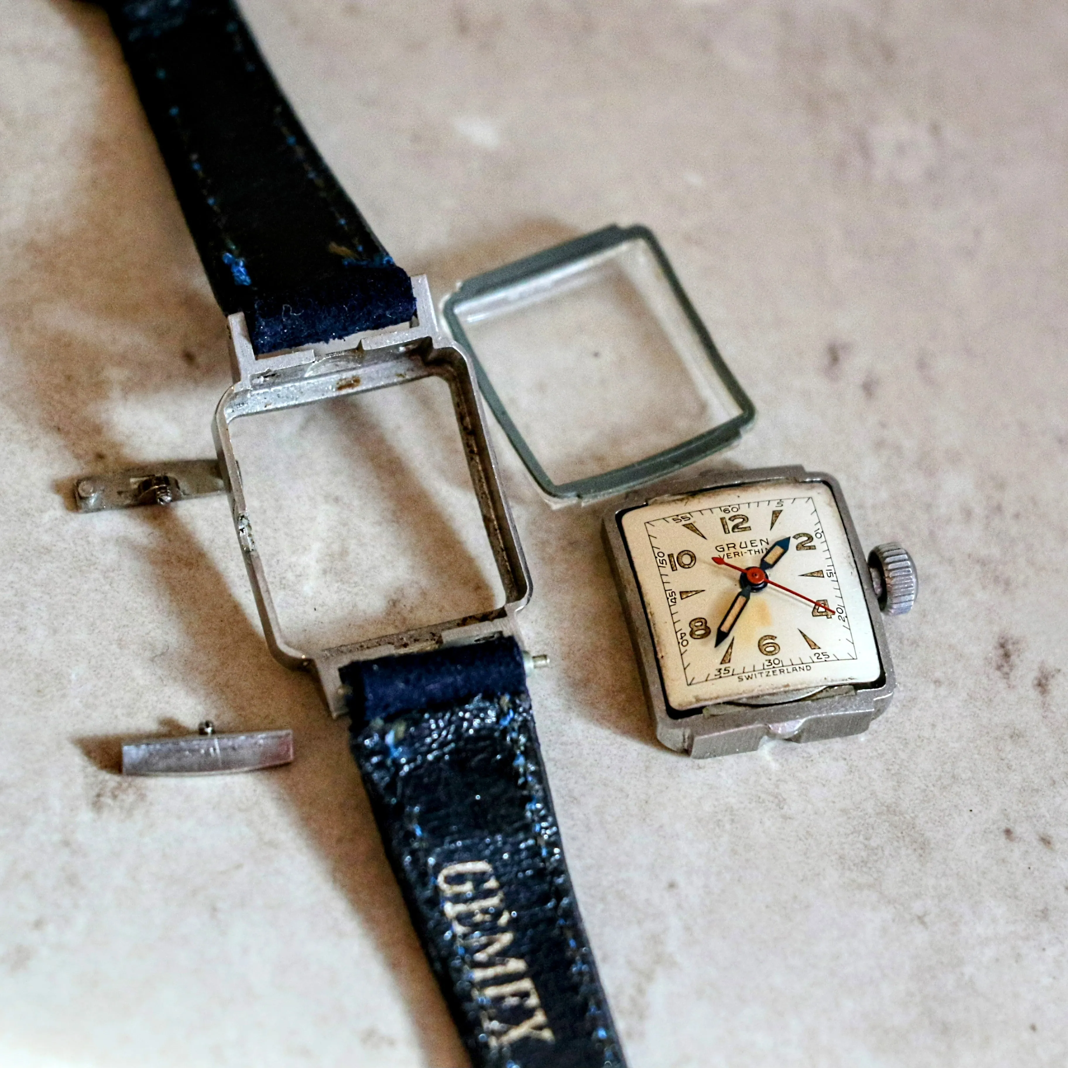 GRUEN Veri-Thin Ladies Watch 19mm Manual Wind Swiss Made Vintage Wristwatch