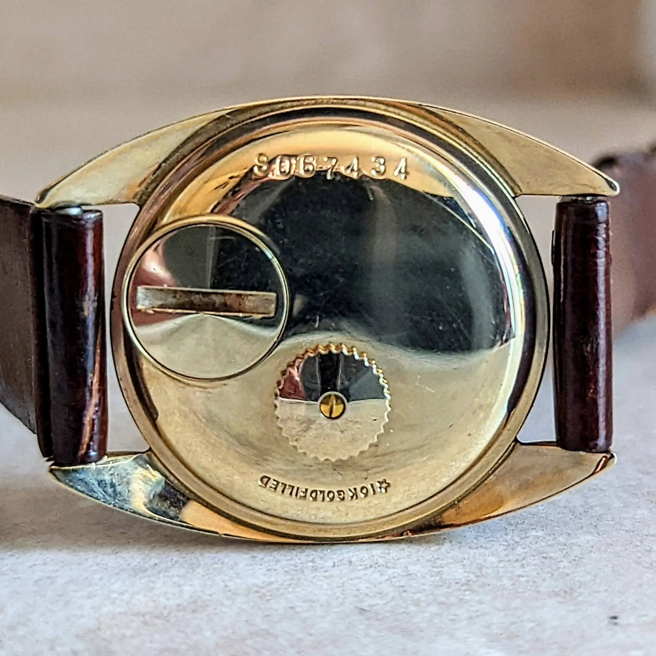 LORD ELGIN "Electronic 2” Watch Reference 2550 Vintage Wristwatch