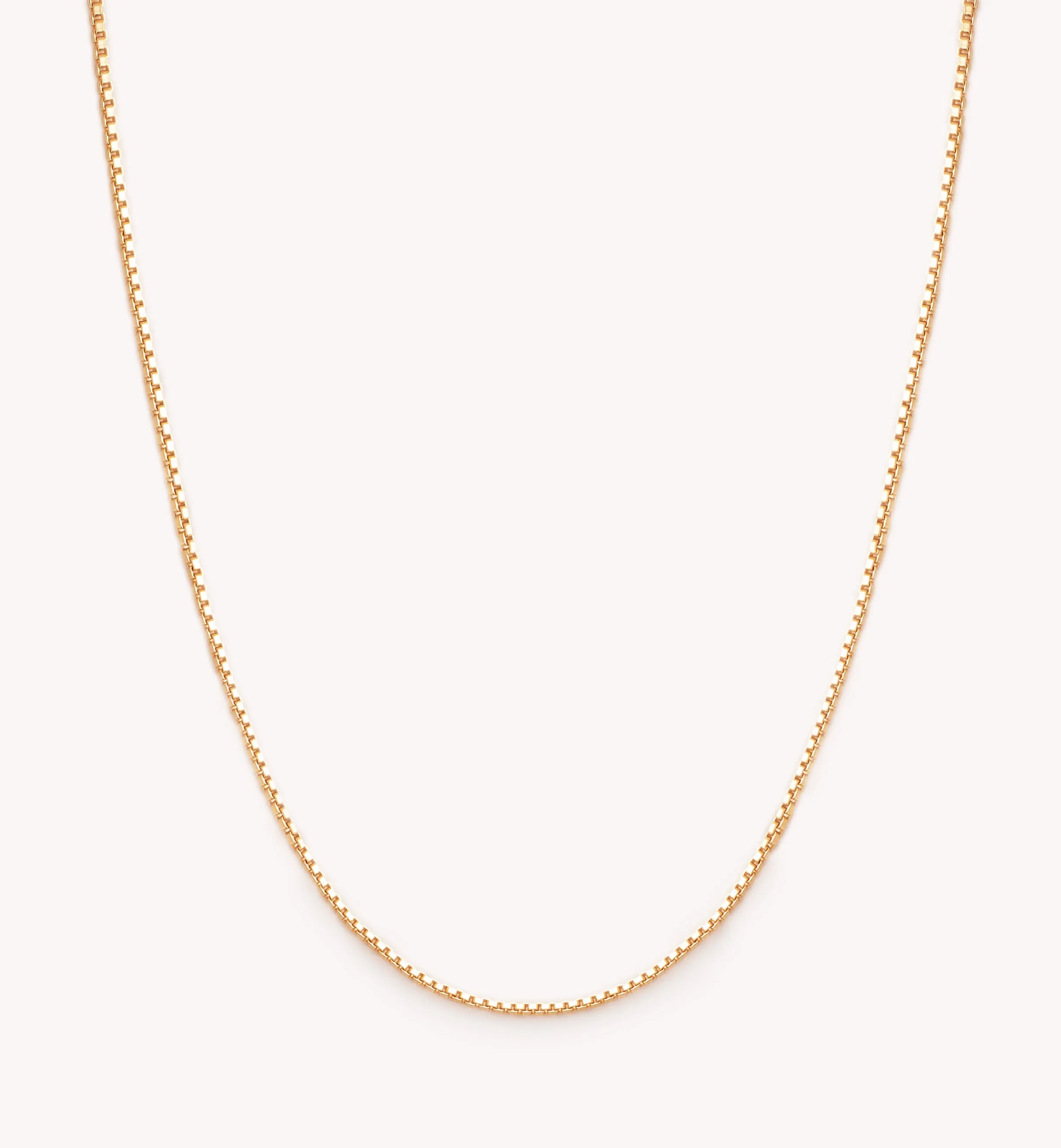 Lottie Box Chain Necklace