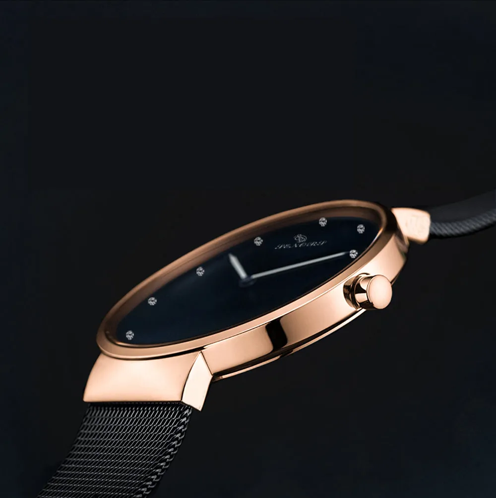 Luxury Casual Ultra-Thin Leisure Milan Strap Minimalism Ladies Watch