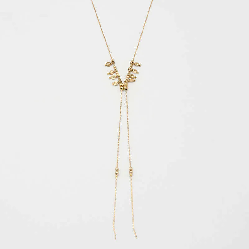 LUZ ADJUSTABLE CHARM NECKLACE
