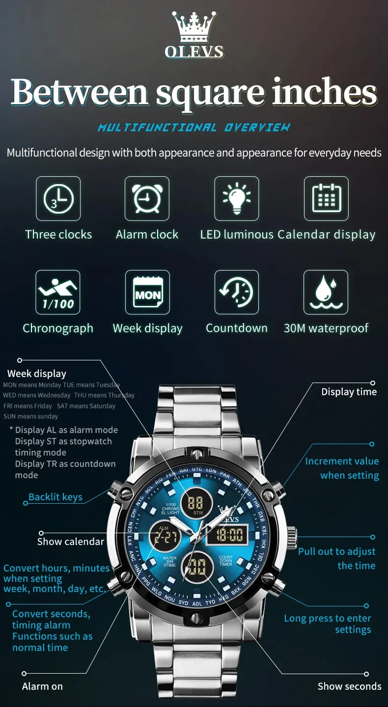 Marklan Multifunctional Watches