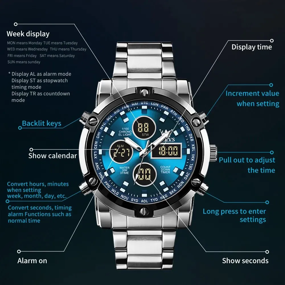 Marklan Multifunctional Watches
