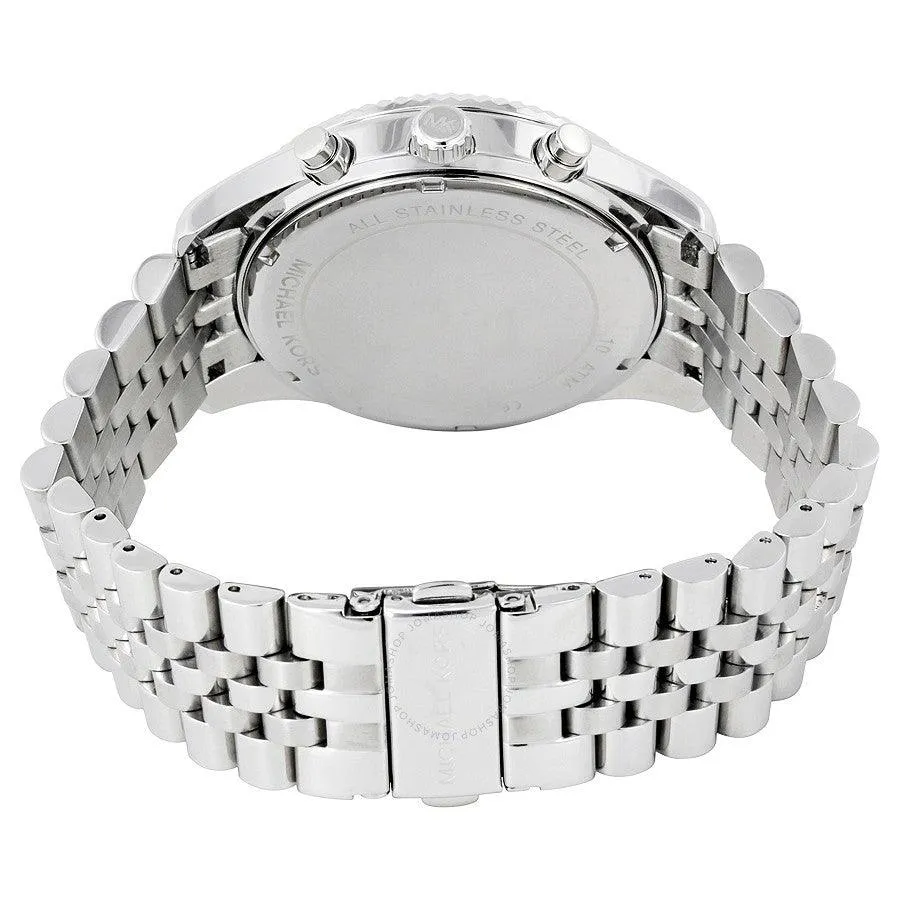Michail Kors MK8515 Lexington Crystal Pave Dial Men Chronograph Watch
