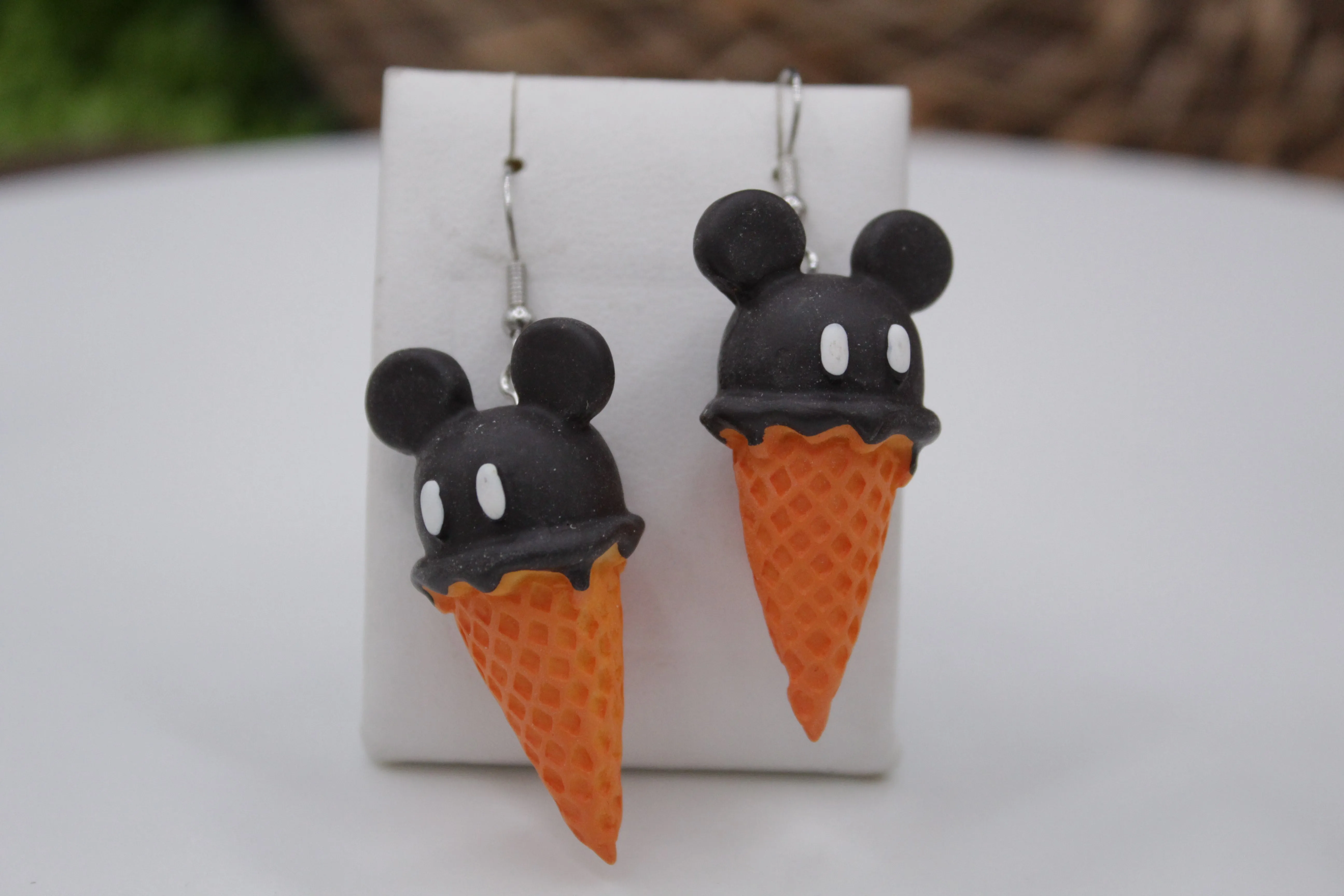 Mickey mouse earrings
