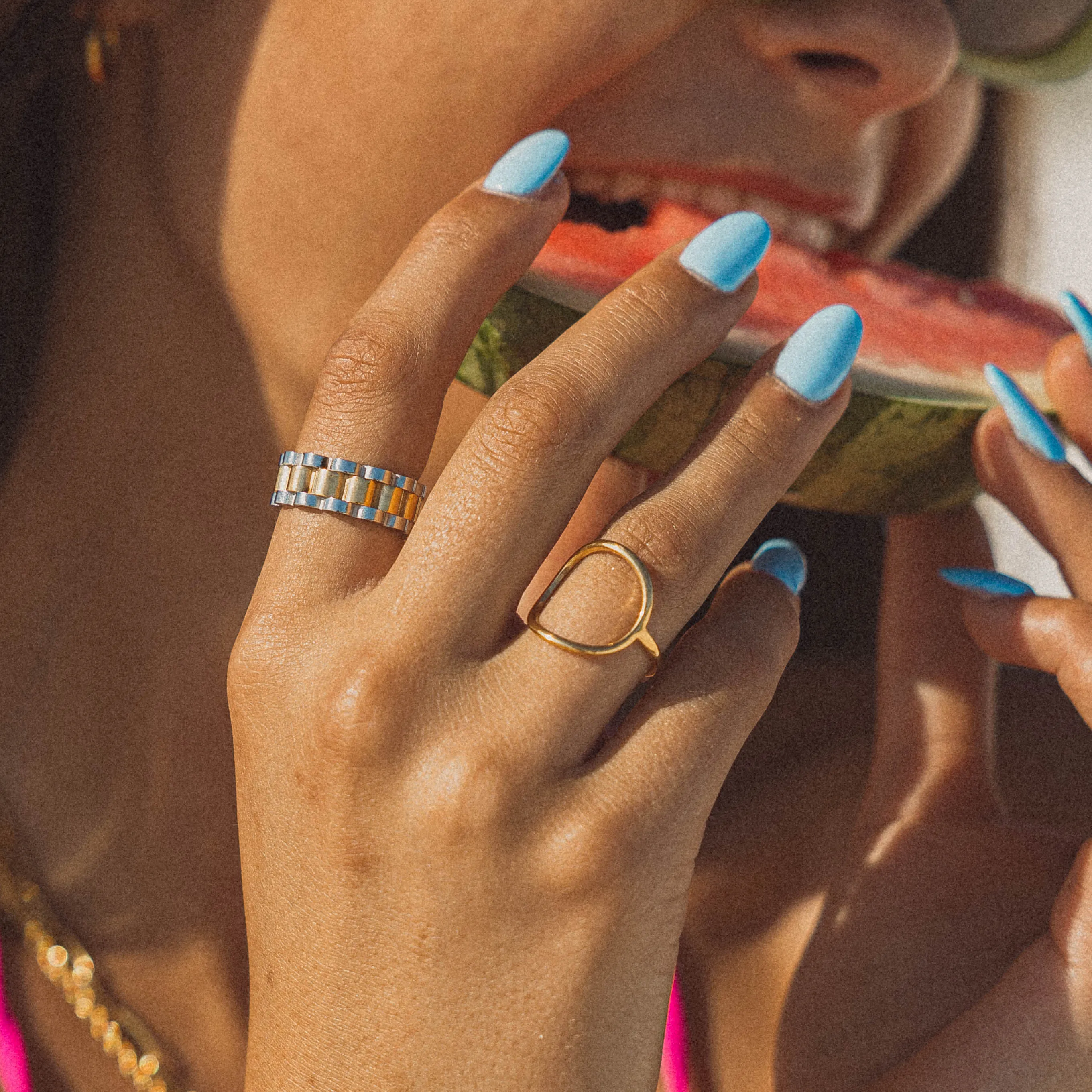 Ocean Ave Ring Gold
