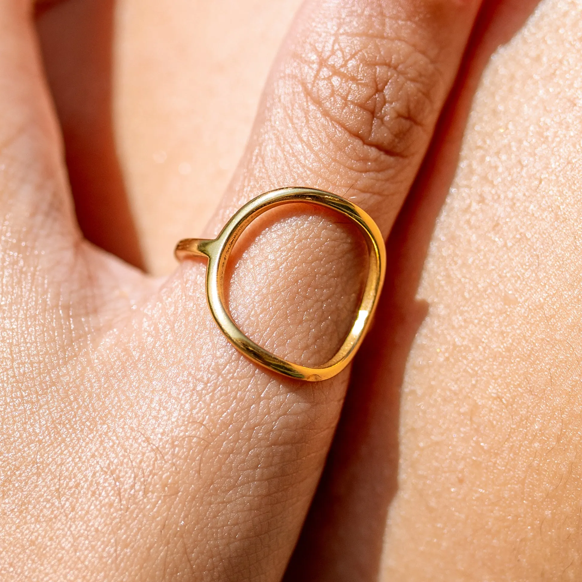 Ocean Ave Ring Gold
