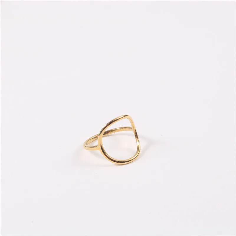 Ocean Ave Ring Gold
