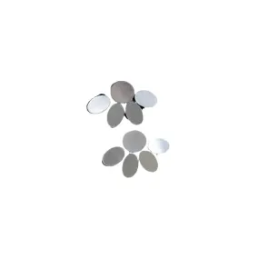 Organic Reflections Earring Small Silver
